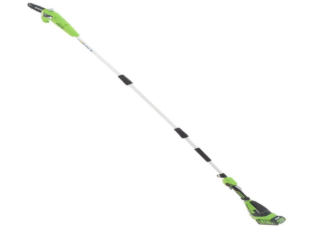 Perche élagueuse à Batterie Greenworks G40PSF 40V - Sur Rallonge, à Bretelle - SANS BATTERIE Ni CHARGEUR 12 Perche élagueuse à Batterie Greenworks G40PSF 40V - Sur Rallonge, à Bretelle - SANS BATTERIE Ni CHARGEUR – Image 10