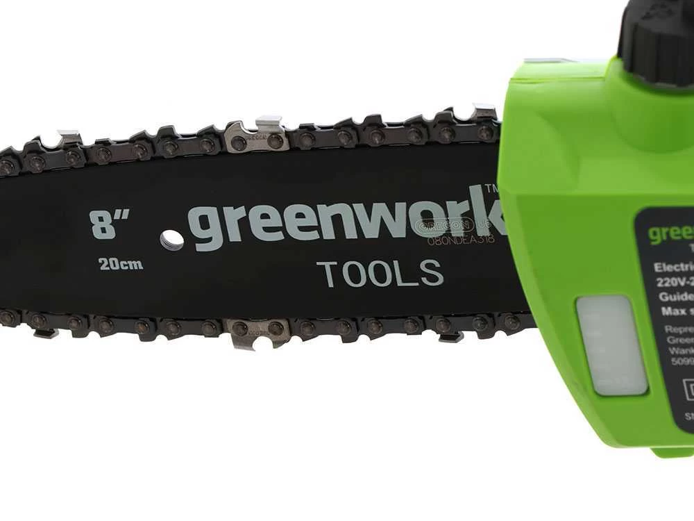 Perche élagueuse électrique Fixe Greenworks GPS7220 - Scie à Chaîne 4 Perche élagueuse électrique Fixe Greenworks GPS7220 - Scie à Chaîne – Image 2
