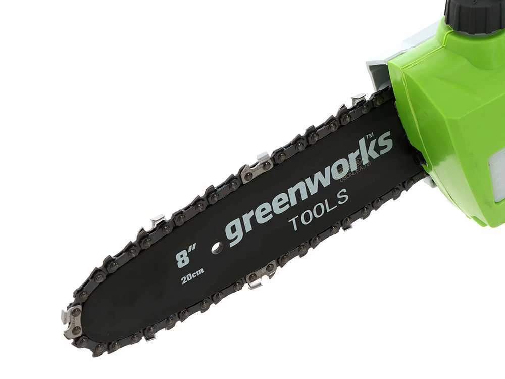 Perche élagueuse électrique Fixe Greenworks GPS7220 - Scie à Chaîne 5 Perche élagueuse électrique Fixe Greenworks GPS7220 - Scie à Chaîne – Image 3