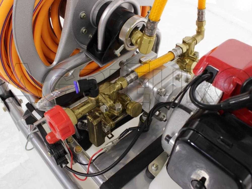 Pompe De Pulvérisation Thermique Sur Chariot GeoTech SP 520 2S - Moteur 2 Temps à Mélange 18 Pompe De Pulvérisation Thermique Sur Chariot GeoTech SP 520 2S - Moteur 2 Temps à Mélange – Image 16