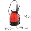 Pompe De Pulvérisation à Dos Sur Batterie Ausonia - Réservoir De 6 Litres - 4 Bars Max 2 Pompe De Pulvérisation à Dos Sur Batterie Ausonia - Réservoir De 6 Litres - 4 Bars Max -Motofaucheuse Soldes pompe de pulvrisation dos sur batterie ausonia rservoir de 6 litres 4 bars max pulvrisateur a dos 22356 3 1583335700 DImensioni