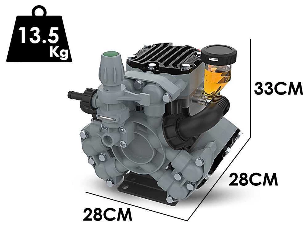 Pompe Pour Pulvérisation à Tracteur Comet P40/20 - Version Pour Acides Et Produits Chimiques 3 Pompe Pour Pulvérisation à Tracteur Comet P40/20 - Version Pour Acides Et Produits Chimiques