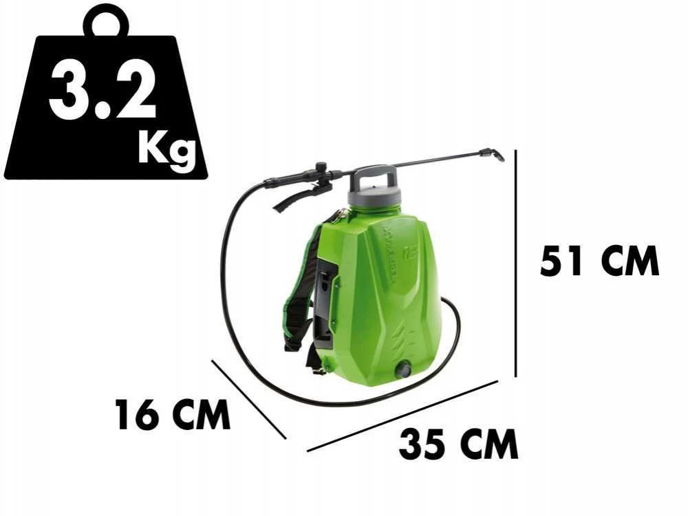 Pulvérisateur à Batterie à Dos Verdemax FUTURA 12 L Batterie Au Lithium 12V 2.5Ah 3 Pulvérisateur à Batterie à Dos Verdemax FUTURA 12 L Batterie Au Lithium 12V 2.5Ah
