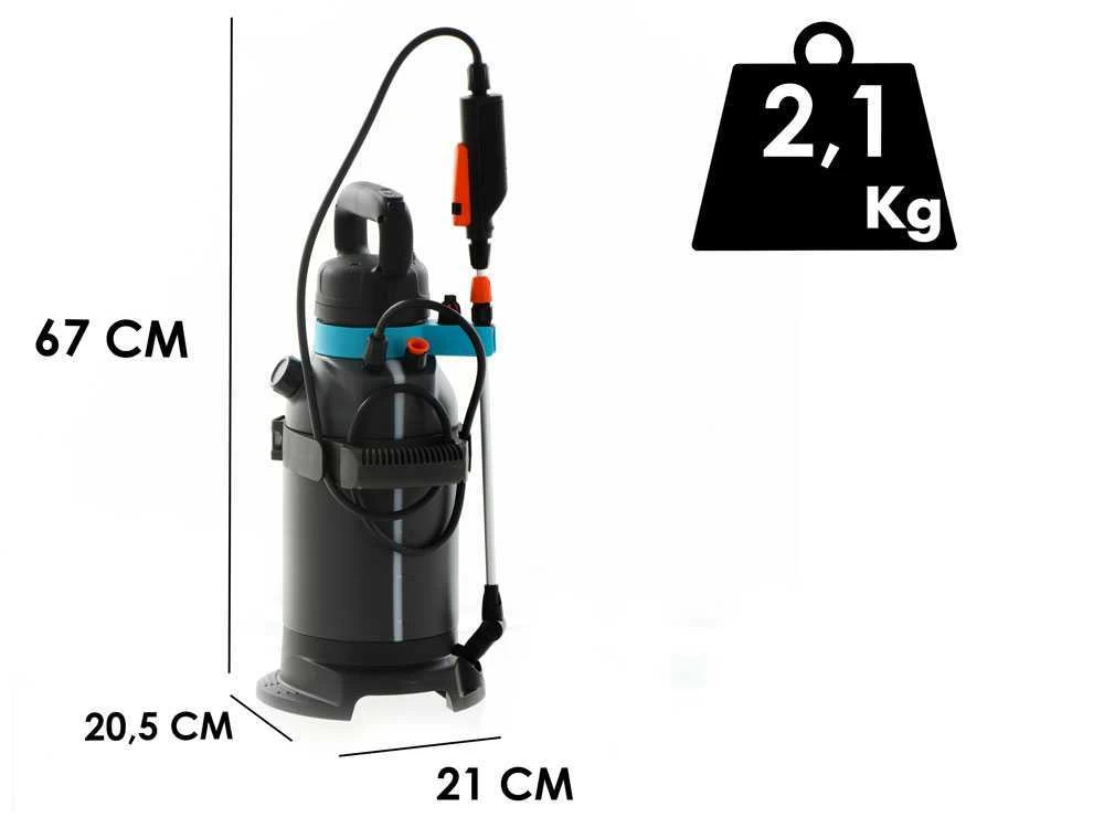 Pulvérisateur Gardena Easypump 5 Lt. 11136-20 - Batterie 5 V - 2,6 Ah 3 Pulvérisateur Gardena Easypump 5 Lt. 11136-20 - Batterie 5 V - 2,6 Ah