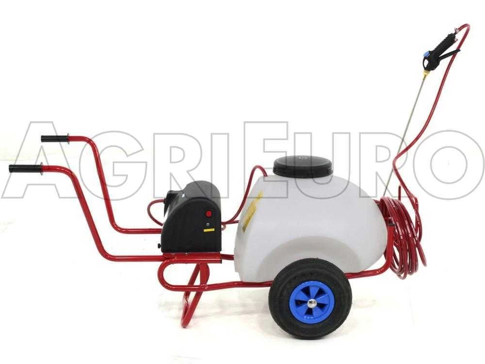 Pulvérisateur Sur Chariot à Batterie 12V De 70 L - Pompe De Pulvérisation électrique Avec Attelage 5 Pulvérisateur Sur Chariot à Batterie 12V De 70 L - Pompe De Pulvérisation électrique Avec Attelage – Image 3