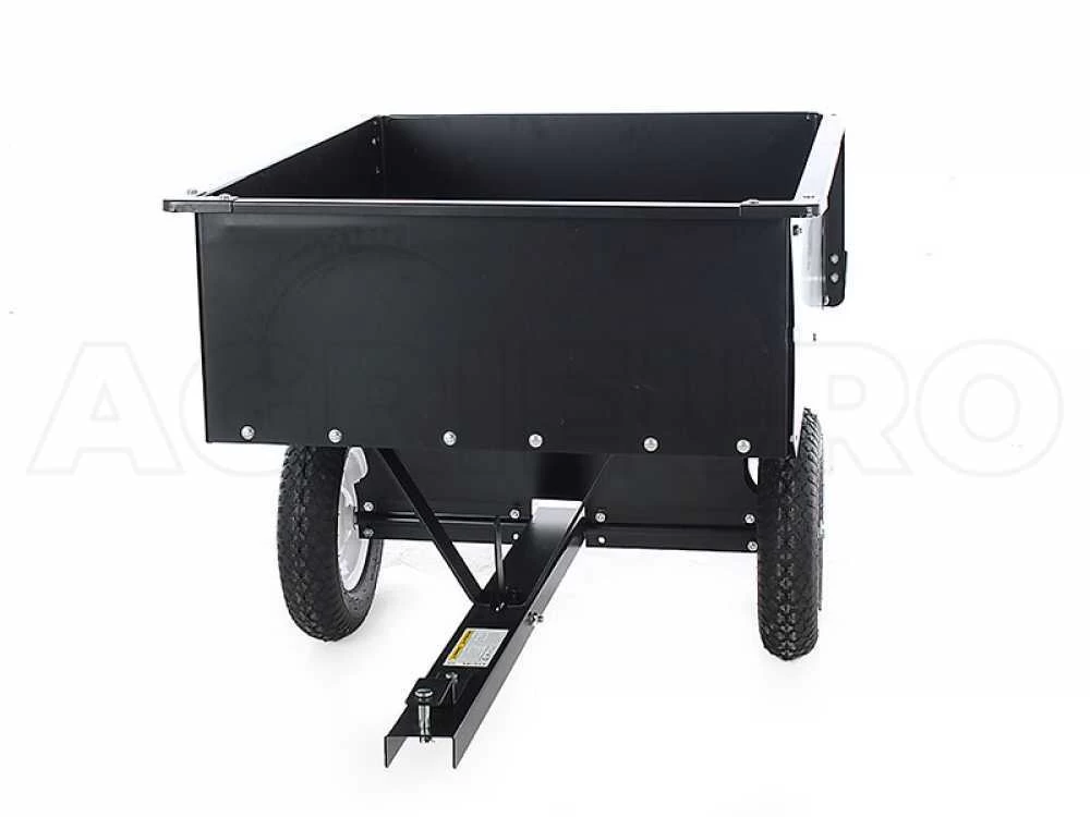 Remorque Basculante Pour Tondeuse Autoportée En Métal GeoTech TC3080D Benne Cm 97x76 (h 33 Cm) 4 Remorque Basculante Pour Tondeuse Autoportée En Métal GeoTech TC3080D Benne Cm 97x76 (h 33 Cm) – Image 2