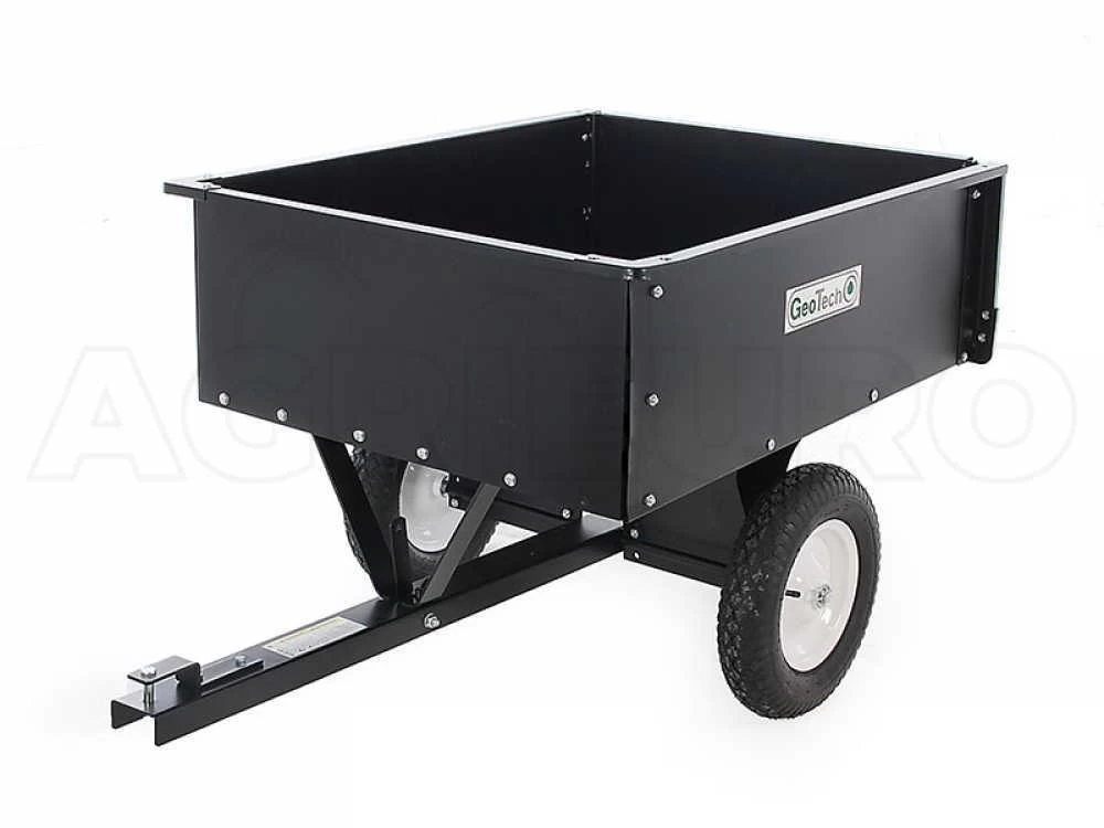 Remorque Basculante Pour Tondeuse Autoportée En Métal GeoTech TC3080D Benne Cm 97x76 (h 33 Cm) 6 Remorque Basculante Pour Tondeuse Autoportée En Métal GeoTech TC3080D Benne Cm 97x76 (h 33 Cm) – Image 4