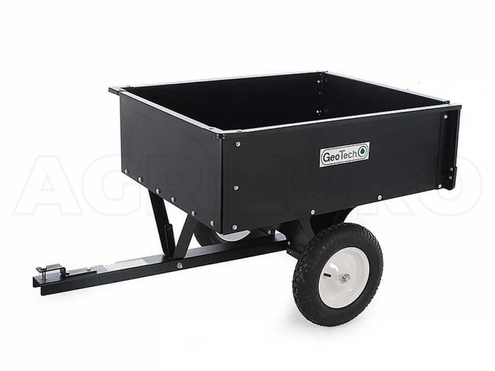 Remorque Basculante Pour Tondeuse Autoportée En Métal GeoTech TC3080D Benne Cm 97x76 (h 33 Cm) 3 Remorque Basculante Pour Tondeuse Autoportée En Métal GeoTech TC3080D Benne Cm 97x76 (h 33 Cm)