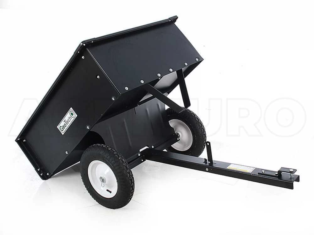 Remorque Basculante Pour Tondeuse Autoportée En Métal GeoTech TC3080D Benne Cm 97x76 (h 33 Cm) 10 Remorque Basculante Pour Tondeuse Autoportée En Métal GeoTech TC3080D Benne Cm 97x76 (h 33 Cm) – Image 8