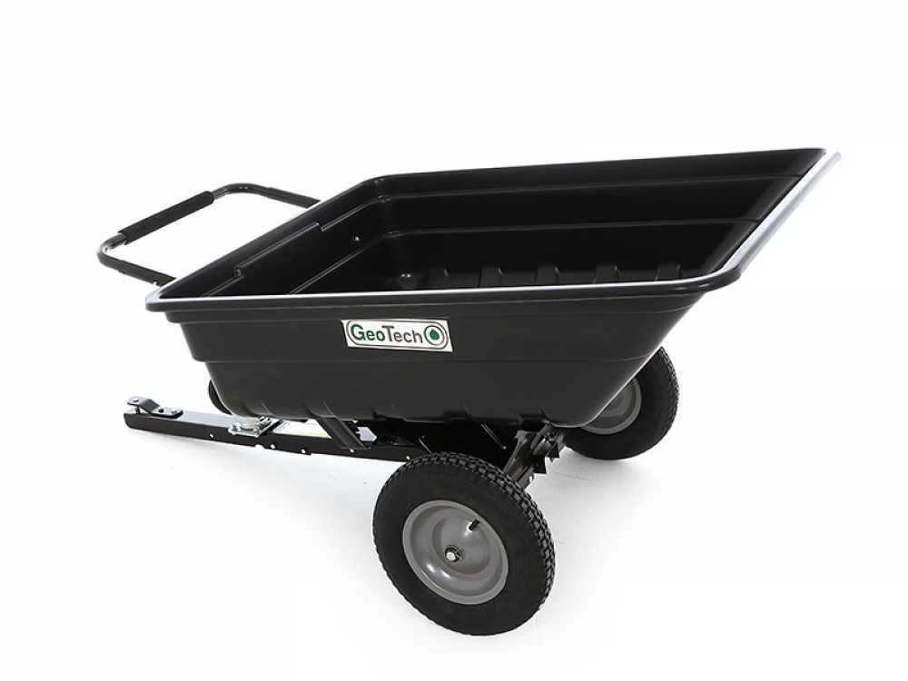 Remorque Tractée Pour Tondeuse Autoportée GeoTech TC3080PL - Remorque Avec Vasque En Plastique 5 Remorque Tractée Pour Tondeuse Autoportée GeoTech TC3080PL - Remorque Avec Vasque En Plastique – Image 3