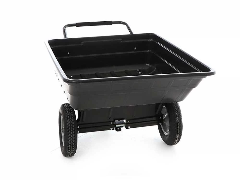 Remorque Tractée Pour Tondeuse Autoportée GeoTech TC3080PL - Remorque Avec Vasque En Plastique 4 Remorque Tractée Pour Tondeuse Autoportée GeoTech TC3080PL - Remorque Avec Vasque En Plastique – Image 2