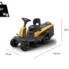 Rider Tracteur Tondeuse Stiga SWIFT 372e - Batteries EPower - Largeur De Coupe 72 Cm -Motofaucheuse Soldes rider tracteur tondeuse stiga swift 372e batteries epower largeur de coupe 72 cm rider tracteur tondeuse stiga swift 372e 40493 0 1678443871 IMG 640b055ff2396
