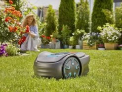 Robot Tondeuse Gardena SILENO Minimo 500 - Robot Tondeuse Avec Fil Périmétrique