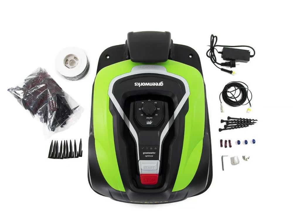 Robot Tondeuse Greenworks OPTIMOW 10 GRL110 - Tondeuse Avec Câble Périmétrique 18 Robot Tondeuse Greenworks OPTIMOW 10 GRL110 - Tondeuse Avec Câble Périmétrique – Image 16
