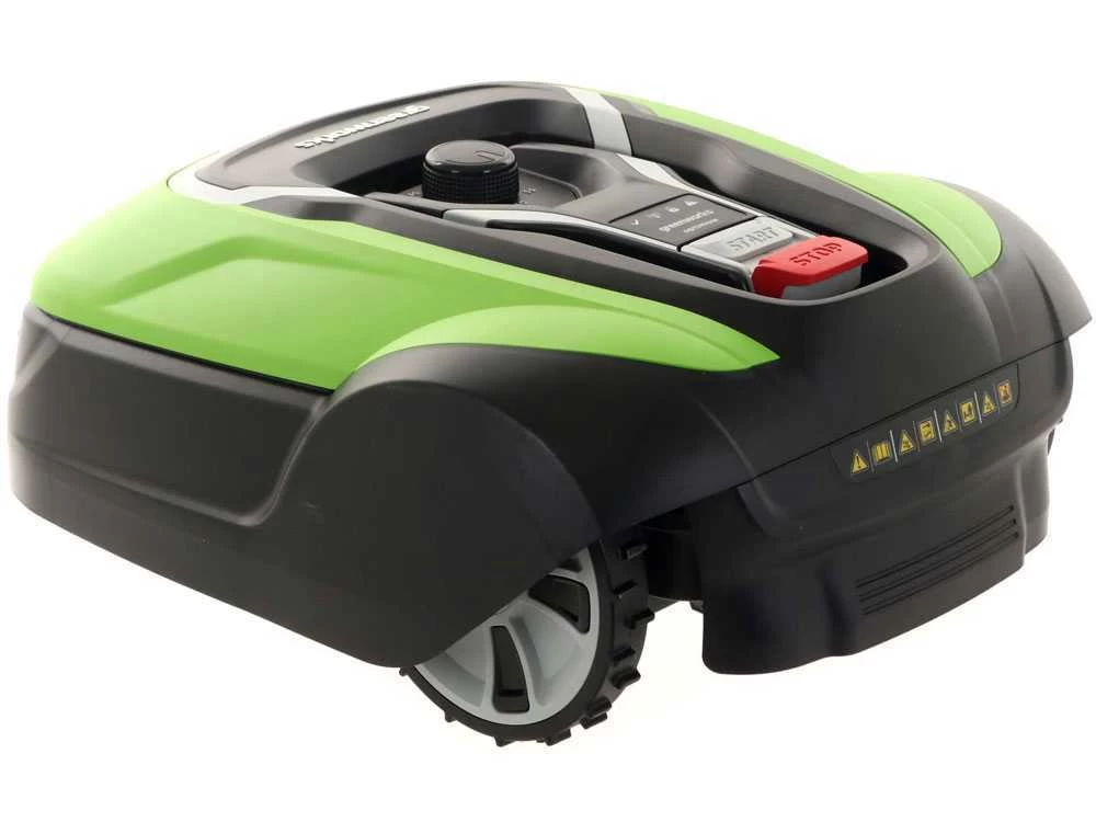Robot Tondeuse Greenworks OPTIMOW 15 GRL115 - Tondeuse Avec Câble Périmétrique 16 Robot Tondeuse Greenworks OPTIMOW 15 GRL115 - Tondeuse Avec Câble Périmétrique – Image 14