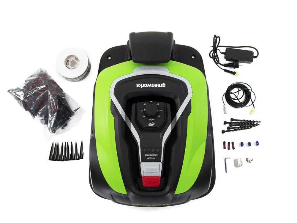 Robot Tondeuse Greenworks OPTIMOW 15 GRL115 - Tondeuse Avec Câble Périmétrique 18 Robot Tondeuse Greenworks OPTIMOW 15 GRL115 - Tondeuse Avec Câble Périmétrique – Image 16
