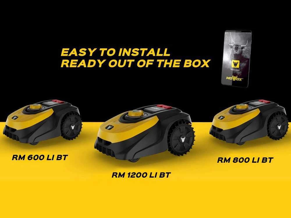 Robot Tondeuse Mowox RM 600 Li BT - Robot Tondeuse Avec Fil Périmétrique - Batterie Au Lithium 28V 2Ah 20 Robot Tondeuse Mowox RM 600 Li BT - Robot Tondeuse Avec Fil Périmétrique - Batterie Au Lithium 28V 2Ah – Image 18