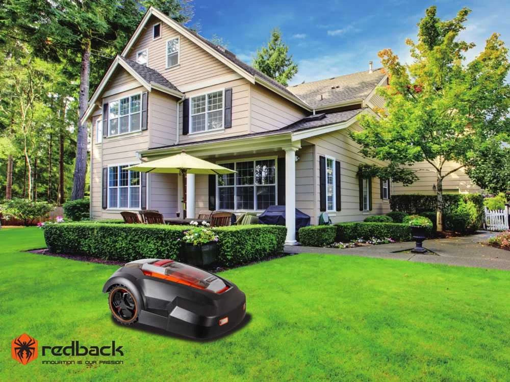 Robot Tondeuse Redback RM24A-10-W - Robot Tondeuse Avec Fil Périmétrique - Batterie Au Lithium 28V 3Ah 3 Robot Tondeuse Redback RM24A-10-W - Robot Tondeuse Avec Fil Périmétrique - Batterie Au Lithium 28V 3Ah