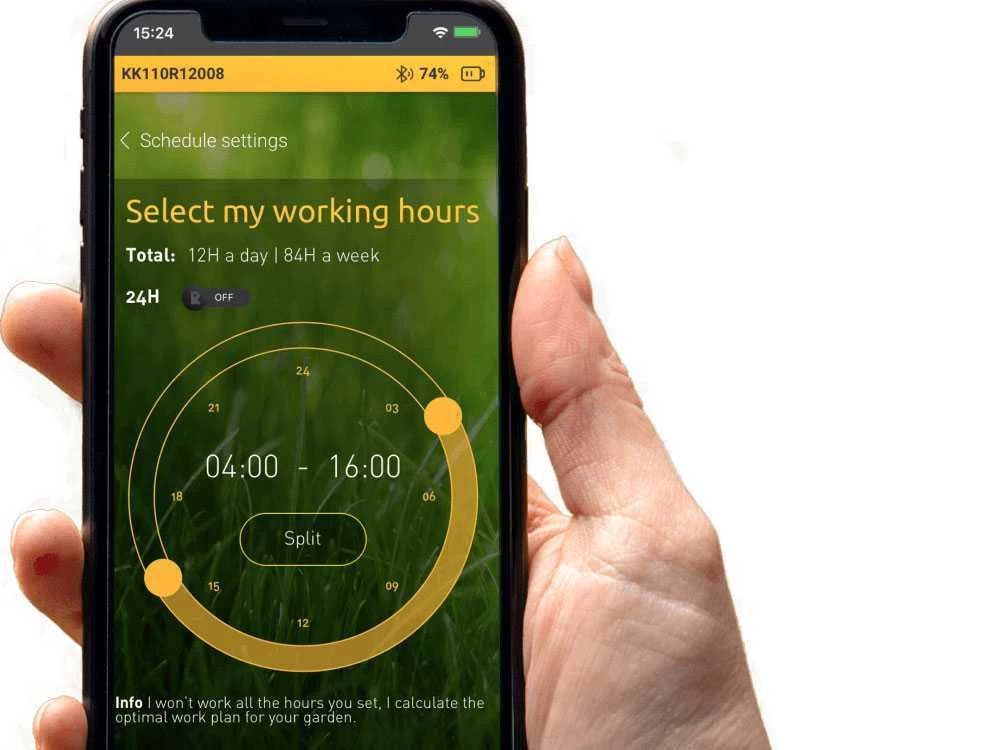 Robot Tondeuse Robomow RK 3000 PRO Avec Batterie Au Lithium 18 V - 7.2 Ah 19 Robot Tondeuse Robomow RK 3000 PRO Avec Batterie Au Lithium 18 V - 7.2 Ah – Image 17