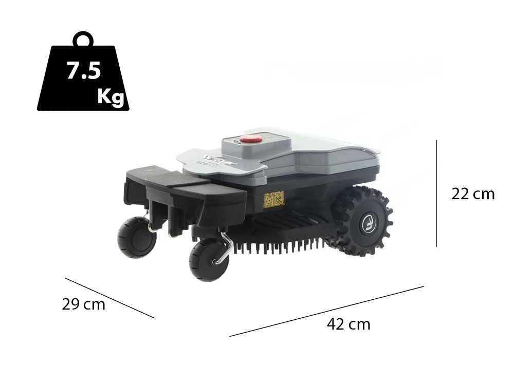Robot Tondeuse Wiper IKE XH10R - Contrôle Via APP - Largeur De Coupe 18 Cm 3 Robot Tondeuse Wiper IKE XH10R - Contrôle Via APP - Largeur De Coupe 18 Cm