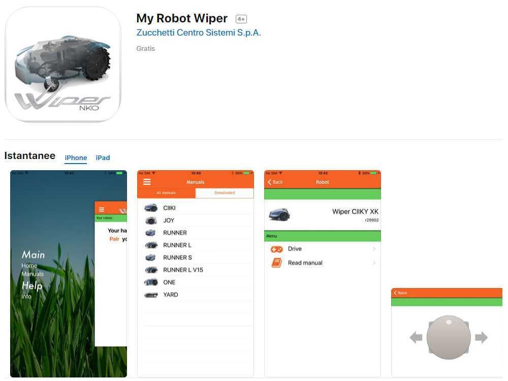 Robot Tondeuse Wiper IKE XH10R - Contrôle Via APP - Largeur De Coupe 18 Cm 20 Robot Tondeuse Wiper IKE XH10R - Contrôle Via APP - Largeur De Coupe 18 Cm – Image 18