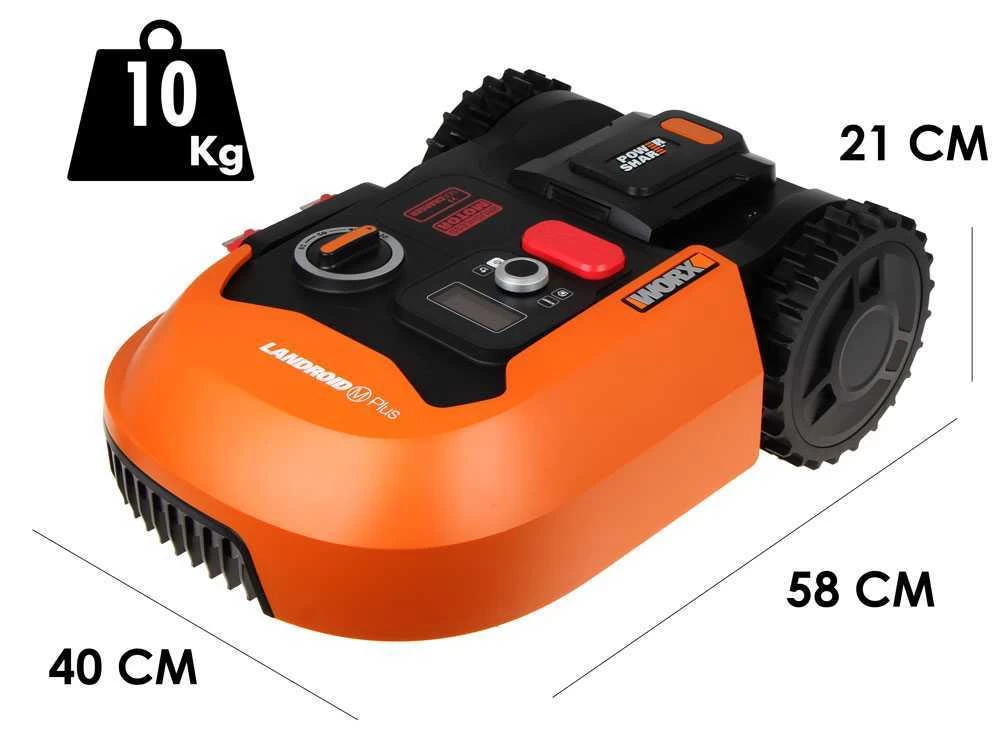 Robot Tondeuse Worx Landroid WR167E Avec Périmètre - Batterie 20V Et 4Ah - M700 2.0 3 Robot Tondeuse Worx Landroid WR167E Avec Périmètre - Batterie 20V Et 4Ah - M700 2.0
