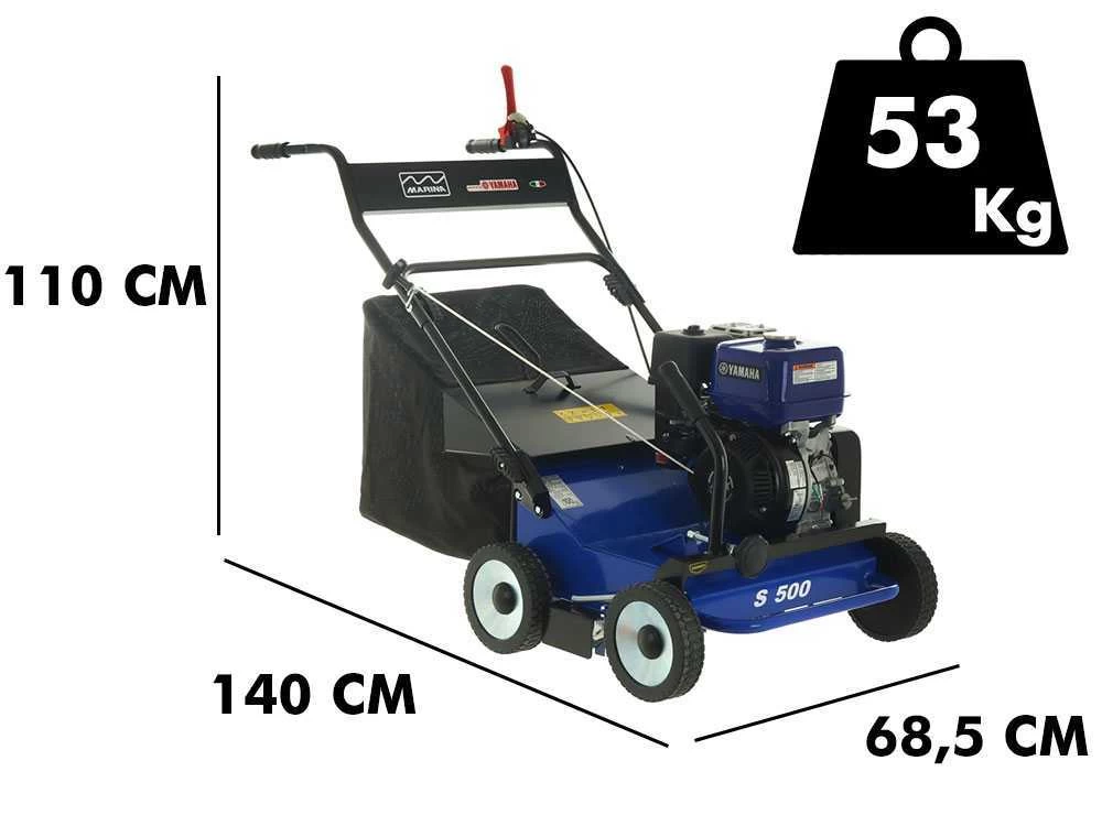 Scarificateur Professionnel Thermique Marina Systems S500Y Avec Moteur Yamaha MX175 3 Scarificateur Professionnel Thermique Marina Systems S500Y Avec Moteur Yamaha MX175