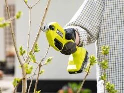 Sécateur De Taille à Batterie RYOBI RY18SCA-0 18V - Avec De 18V/4 Ah -Motofaucheuse Soldes scateur de taille batterie ryobi ry18sca 0 18v avec de 18v 4 ah scateur de taille batterie ryobi ry18sca 0 18v 32713 6 1643212112 IMG 61f16d503d653