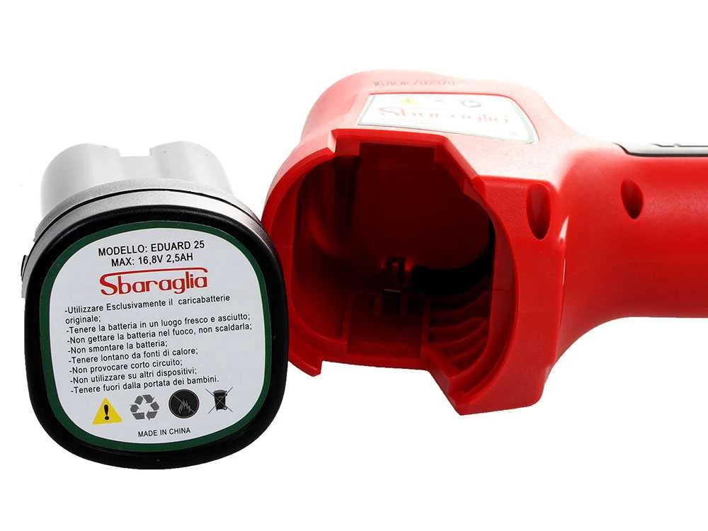 Sécateur électrique à Batterie Sbaraglia Eduard A3041 25mm 22 Sécateur électrique à Batterie Sbaraglia Eduard A3041 25mm – Image 20