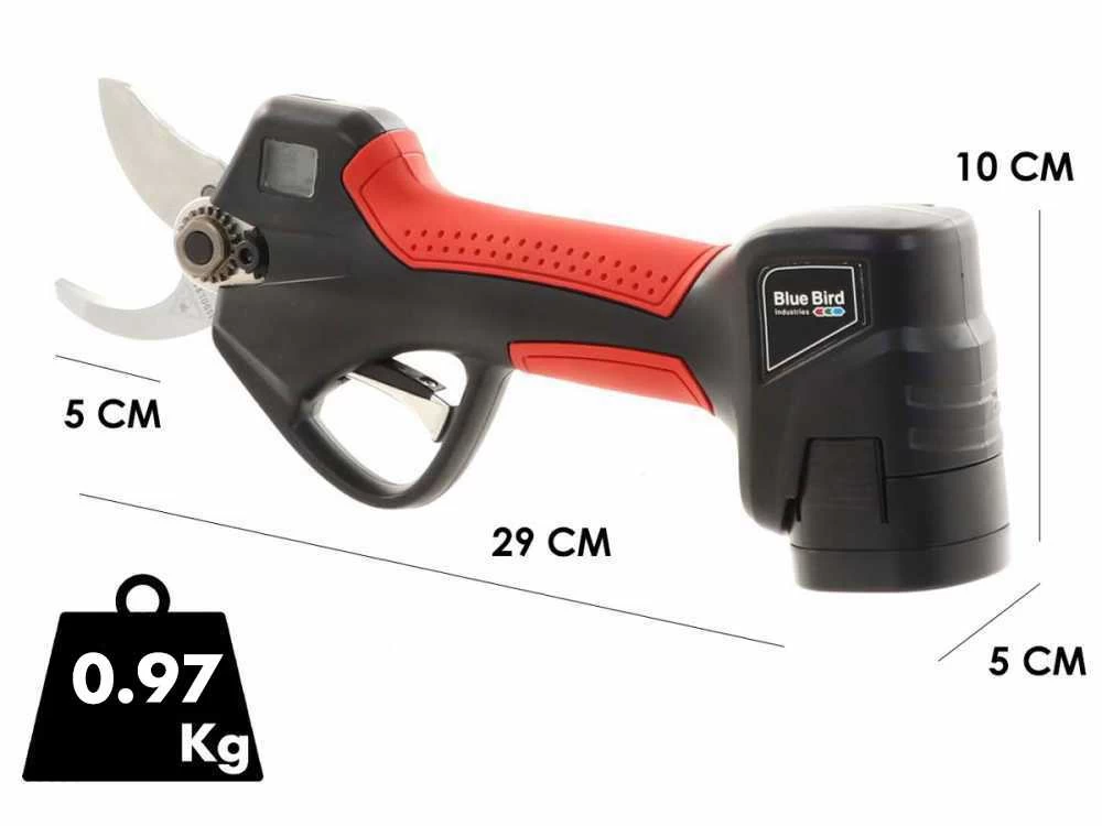 Sécateur électrique De Taille Blue Bird PS 22-32 - 2 Batteries De 2,5 Ah 4 Sécateur électrique De Taille Blue Bird PS 22-32 - 2 Batteries De 2,5 Ah – Image 2