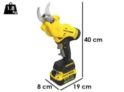 Sécateur électrique De Taille Stanley SFMCPP32M1-QW - Batterie De 20V/4Ah