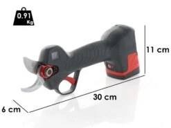 Sécateur électrique De Taille Zanon ZM 32 - Coupe 32 Mm - 3 Batteries De 16.8V/2.5Ah
