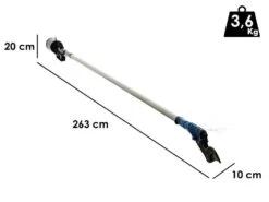 Sécateur Pneumatique De Taille Paterlini Ara 8/D - Perche Fixe De 2.0 M - à Air Comprimé