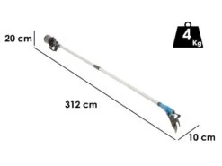 Sécateur Pneumatique De Taille Paterlini Ara 8/D - Perche Fixe De 2.5 M - à Air Comprimé