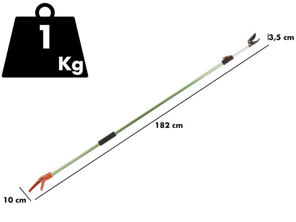Sécateur Sur Perche Télescopique GeoTech FP 180-300 EVO Avec Système Cut & Hold 3 Sécateur Sur Perche Télescopique GeoTech FP 180-300 EVO Avec Système Cut & Hold