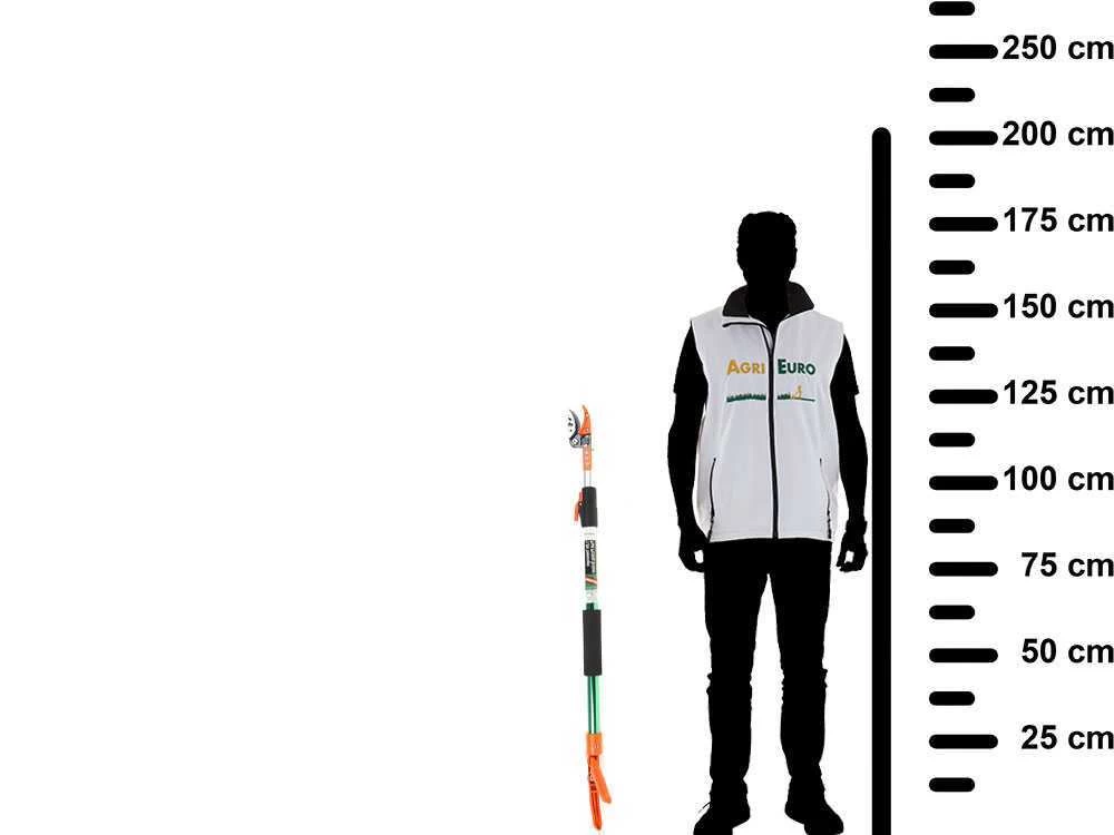 Sécateur Sur Perche Télescopique GeoTech FP 80-120 EVO Avec Système Cut & Hold 4 Sécateur Sur Perche Télescopique GeoTech FP 80-120 EVO Avec Système Cut & Hold – Image 2