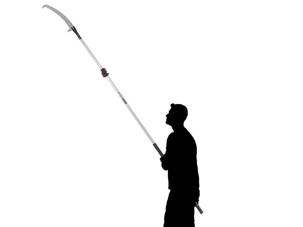 Scie Courbée De 460 Mm Sur Perche Télescopique Ovale En Aluminium De 4 M Archman Art. 24 7 Scie Courbée De 460 Mm Sur Perche Télescopique Ovale En Aluminium De 4 M Archman Art. 24 – Image 5