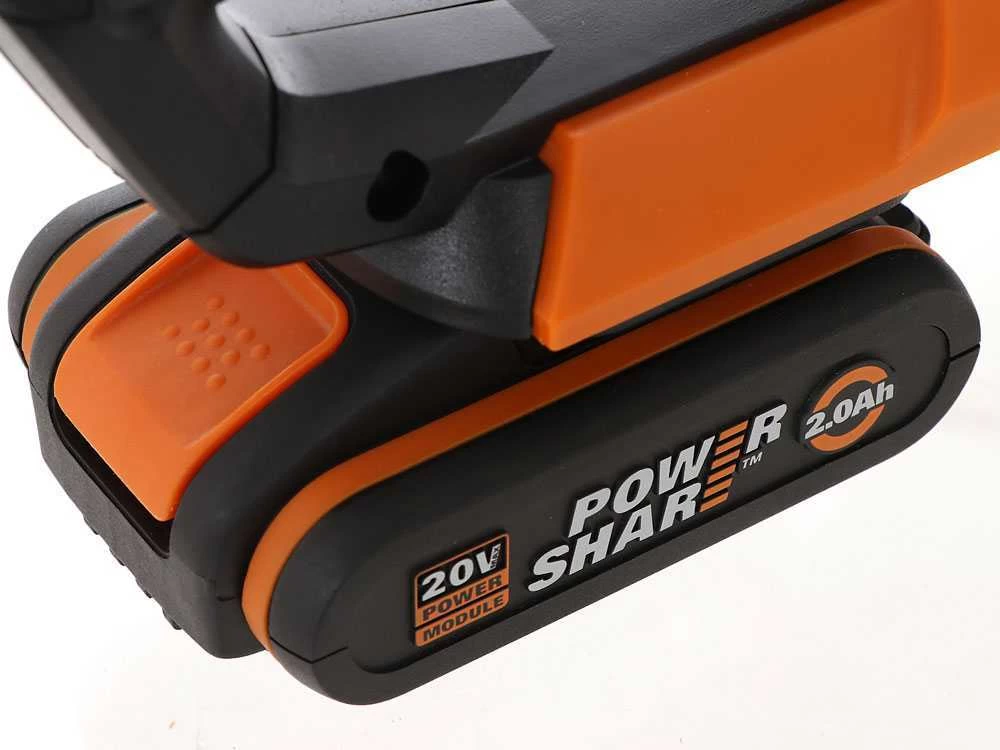 Taille-haie à Batterie Worx WG260E.9 - 20V De 2Ah - Lame 61 Cm - SANS BATTERIE NI CHARGEUR DE BATTERIE 16 Taille-haie à Batterie Worx WG260E.9 - 20V De 2Ah - Lame 61 Cm - SANS BATTERIE NI CHARGEUR DE BATTERIE – Image 14