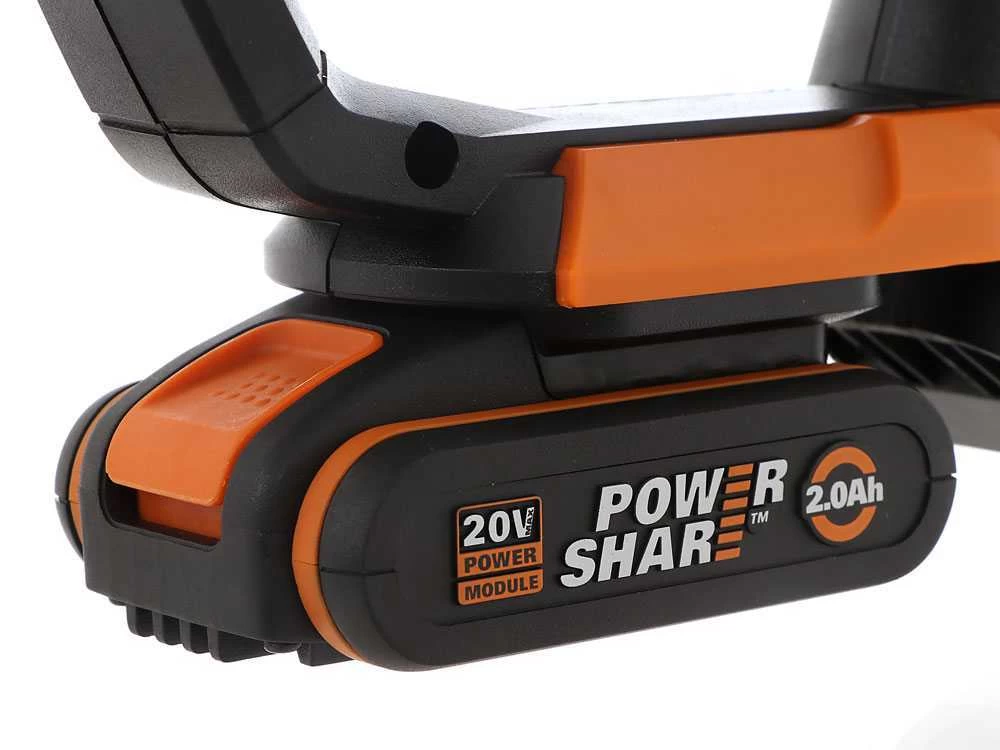 Taille-haie à Batterie Worx WG260E.9 - 20V De 2Ah - Lame 61 Cm - SANS BATTERIE NI CHARGEUR DE BATTERIE 19 Taille-haie à Batterie Worx WG260E.9 - 20V De 2Ah - Lame 61 Cm - SANS BATTERIE NI CHARGEUR DE BATTERIE – Image 17