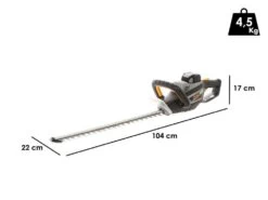 Taille-haie électrique à Batterie Alpina AHT 40 LI- Longueur De Coupe De 55 Cm - SANS BATTERIE NI CHARGEUR