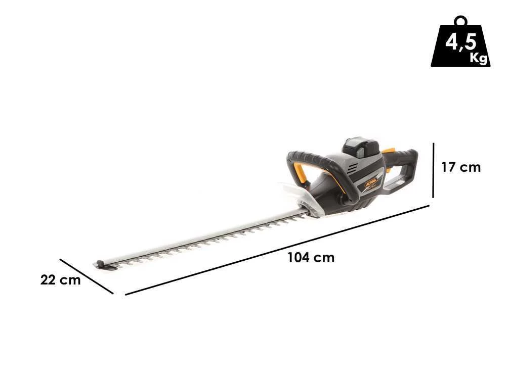 Taille-haie électrique à Batterie Alpina AHT 40 LI- Longueur De Coupe De 55 Cm - SANS BATTERIE NI CHARGEUR 3 Taille-haie électrique à Batterie Alpina AHT 40 LI- Longueur De Coupe De 55 Cm - SANS BATTERIE NI CHARGEUR