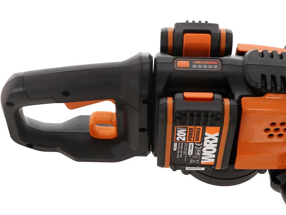 Taille-haie électrique à Batterie Worx WG284E.9 - Lame 60 - REQUIERT 2 BATTERIES 20 V 20 Taille-haie électrique à Batterie Worx WG284E.9 - Lame 60 - REQUIERT 2 BATTERIES 20 V – Image 18