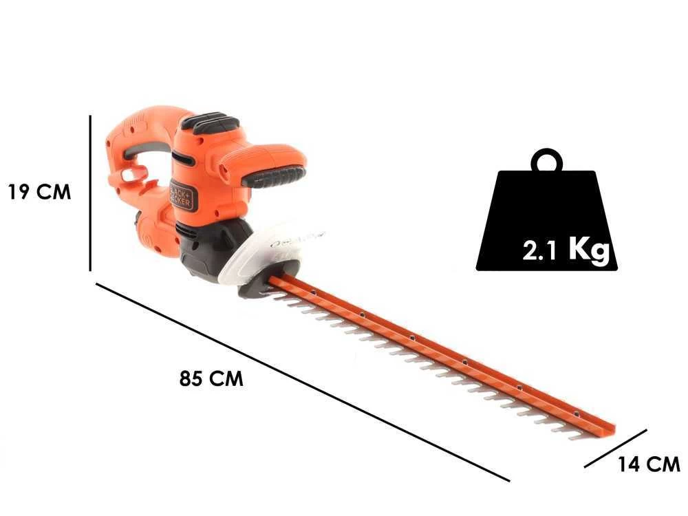 Taille-haie électrique Black & Decker BEHT251C10-QS - Taille-haie 450W Avec Barre De 50 Cm 4 Taille-haie électrique Black & Decker BEHT251C10-QS - Taille-haie 450W Avec Barre De 50 Cm – Image 2