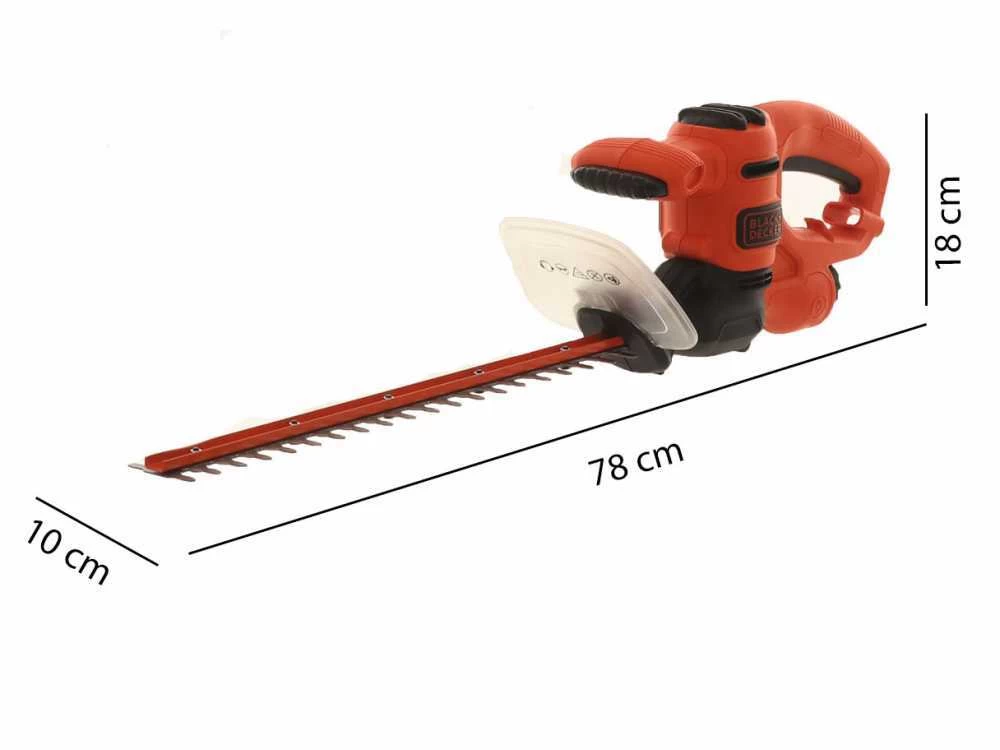 Taille-haie électrique Black & Decker BEHTS201-QS - 420 W Avec Lamier De 45 Cm 14 Taille-haie électrique Black & Decker BEHTS201-QS - 420 W Avec Lamier De 45 Cm – Image 12