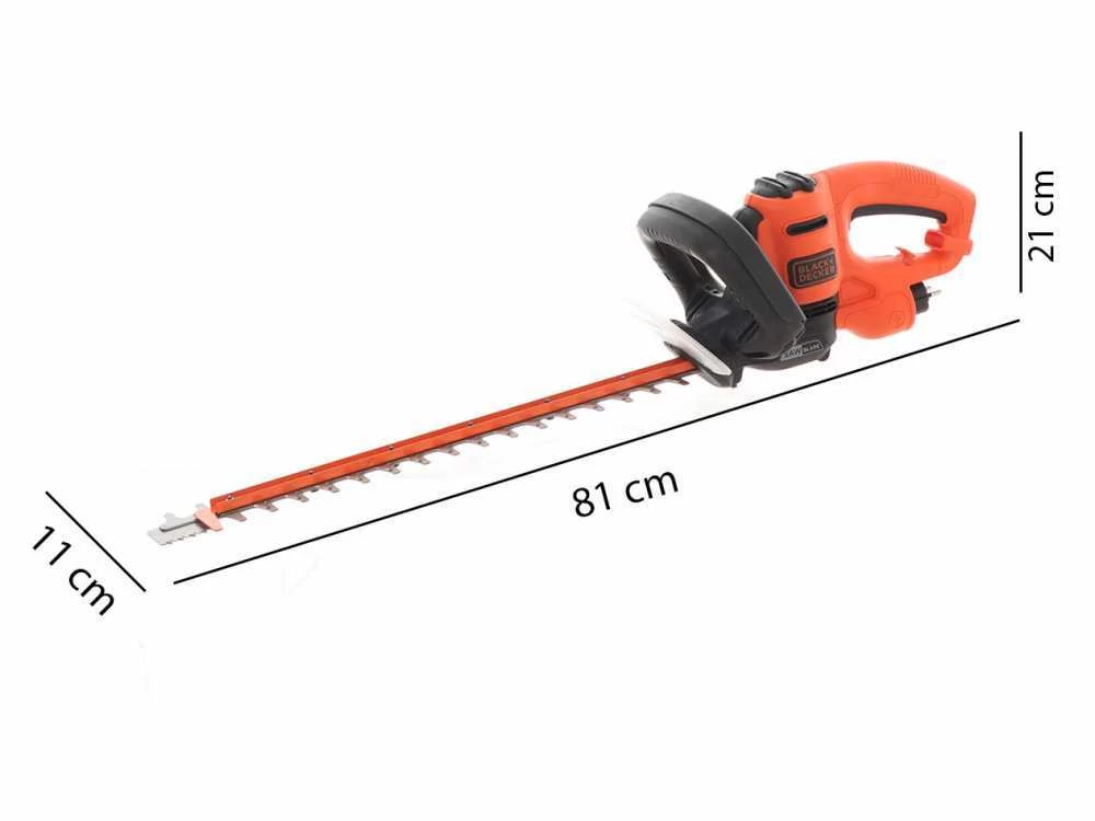 Taille-haie électrique Black & Decker BETHS301-QS De 500W Avec Lamier De 55 Cm 13 Taille-haie électrique Black & Decker BETHS301-QS De 500W Avec Lamier De 55 Cm – Image 11