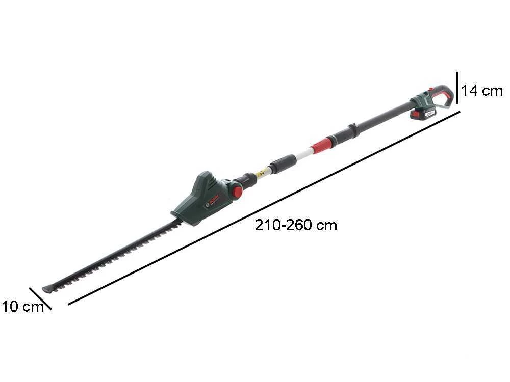 Taille-haie électrique Bosch UniversalHedgePole 18 Sur Perche Télescopique - 2,5 Ah 14 Taille-haie électrique Bosch UniversalHedgePole 18 Sur Perche Télescopique - 2,5 Ah – Image 12