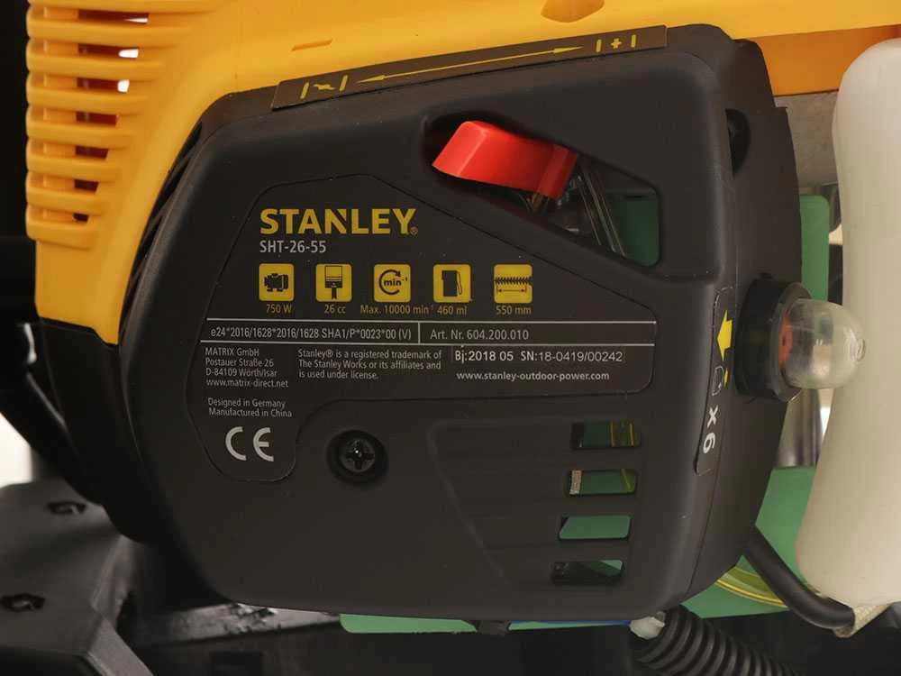 Taille-haie Stanley SHT 26-55 Avec Moteur De 26 Cm3 - Lamier De 55 Cm 15 Taille-haie Stanley SHT 26-55 Avec Moteur De 26 Cm3 - Lamier De 55 Cm – Image 13