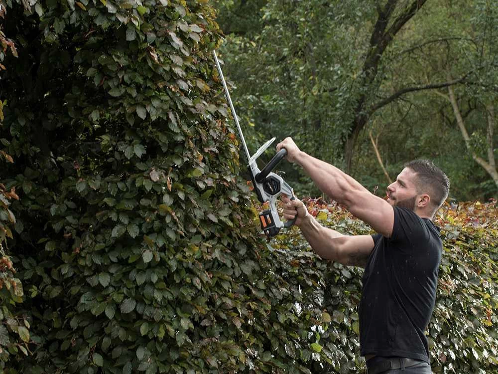 Taille-haies électrique à Batterie Batavia - Lame De 51 Cm En Acier - SANS BATTERIE NI CHARGEUR 6 Taille-haies électrique à Batterie Batavia - Lame De 51 Cm En Acier - SANS BATTERIE NI CHARGEUR – Image 5