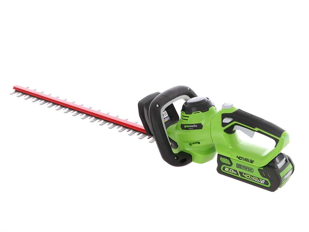 Taille-haies électrique à Batterie Greenworks G40HT 40V - Lame De 61 Cm - Batterie 2A 40V 6 Taille-haies électrique à Batterie Greenworks G40HT 40V - Lame De 61 Cm - Batterie 2A 40V – Image 4