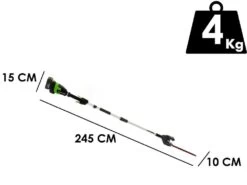 Taille-haies Sur Perche De Rallonge Greenworks G48PHT 48 V - SANS BATTERIE NI CHARGEUR